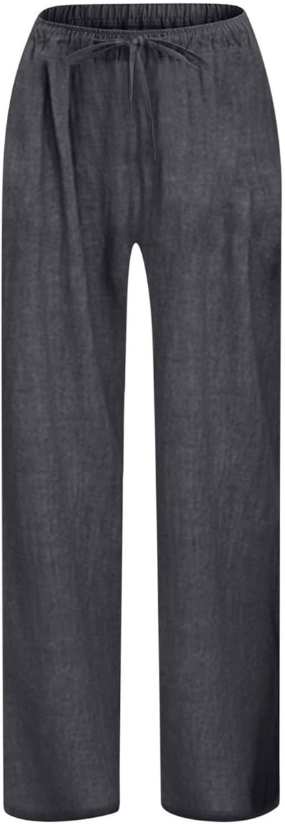 Broek voor meisjes, kinderen, katoen, elastische taille, joggen, comfortabel, zacht, casual, sport, school, met zakken, 2-14 jaar, A13