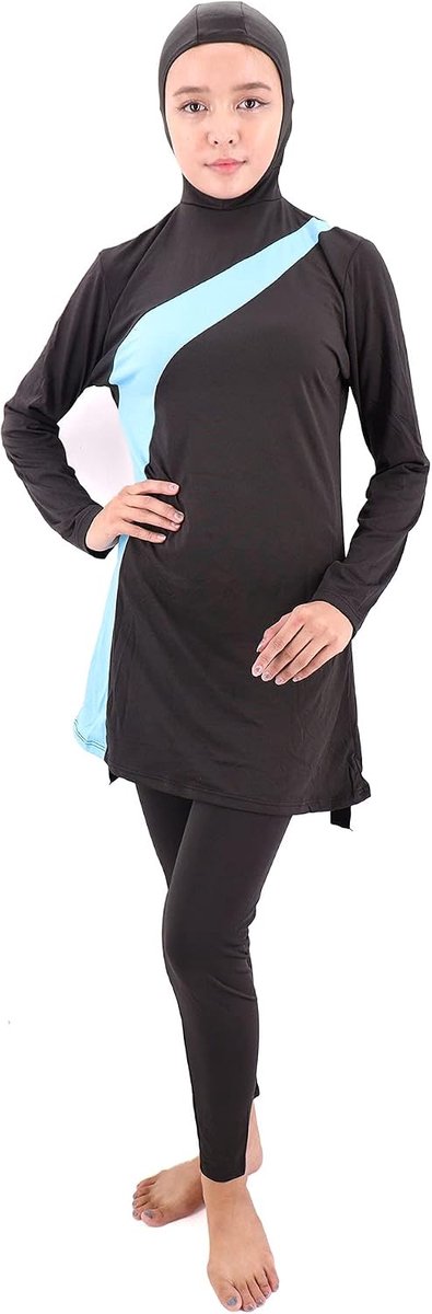 Burkini-badpak met sluier