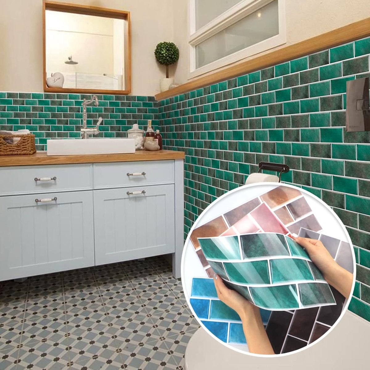 Tegelstickers Zelfklevend Vinyl Waterdichte Muurstickers Voor Keuken Badkamer Tegel Muur Open Haard Kast Decoratie Stickers,groente