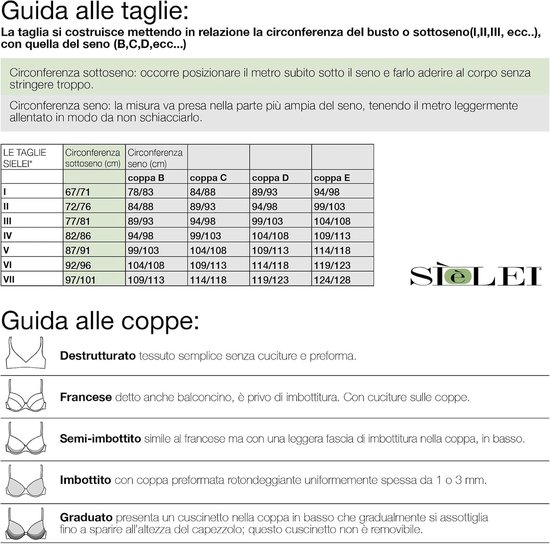 Halfgevoerde beha zonder beugel, van biologisch katoen, ontworpen in Italië — afbeelding 4