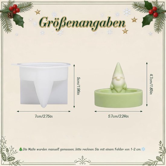Vormen voor Kerstmis, rendier, eland — afbeelding 2