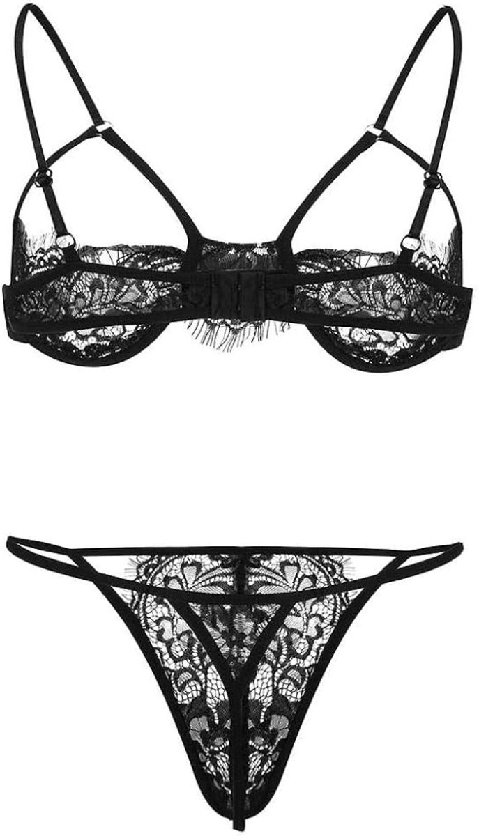 Lingerie & ondergoed Dames Ondergoed G-string BH String Erotische Lingerie Kostuums Set