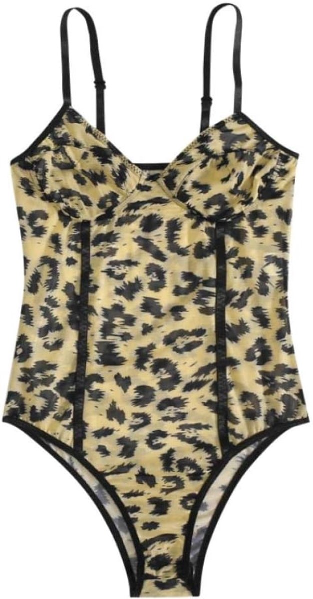 Porno Ondergoed Vrouwen Sexy Erotische Lingerie Luipaardprint Kostuum Verleiding Nachtkleding Perspectief Dames