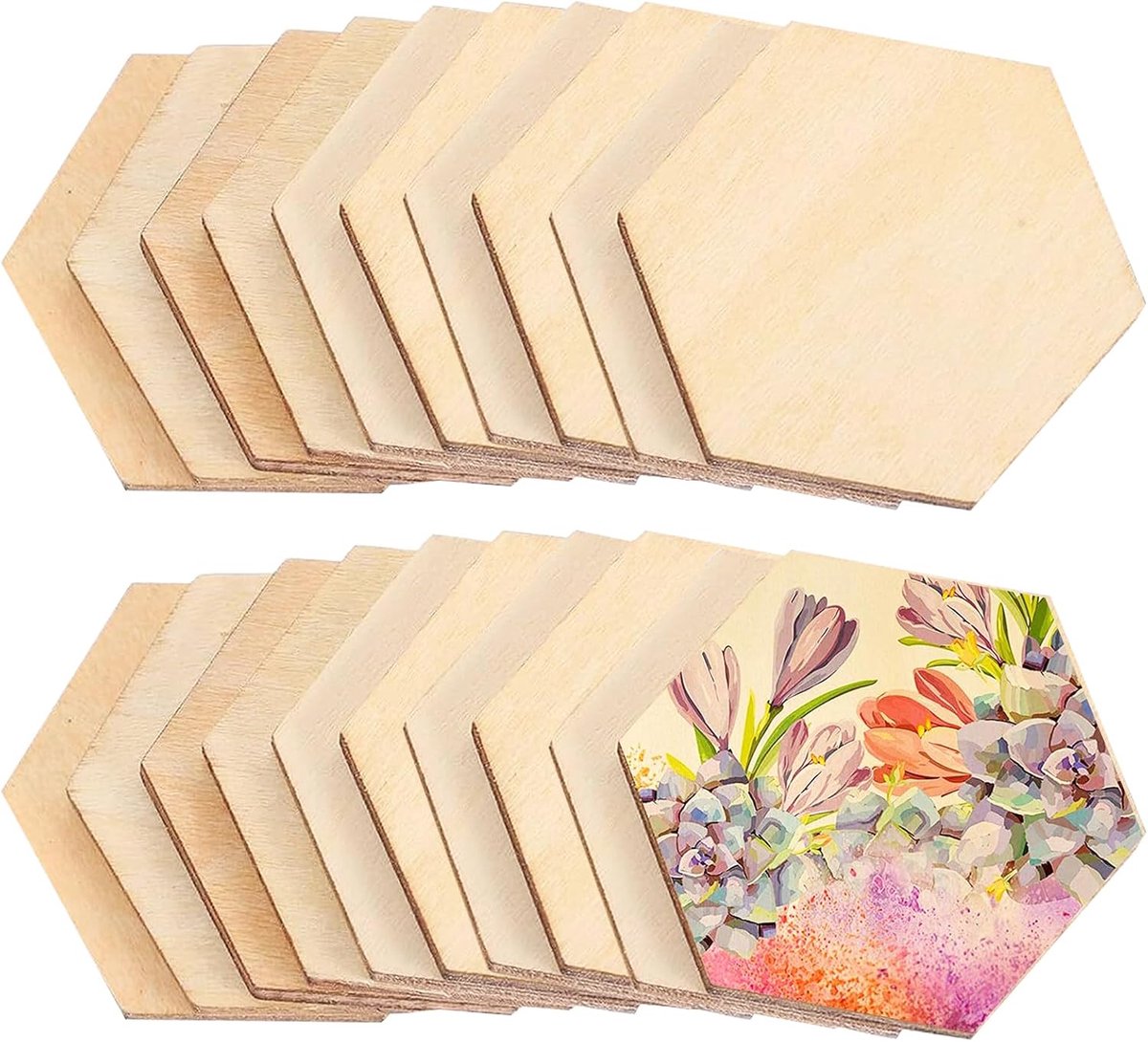 Houtsnippers voor DIY - Meerdere Knutselprojecten