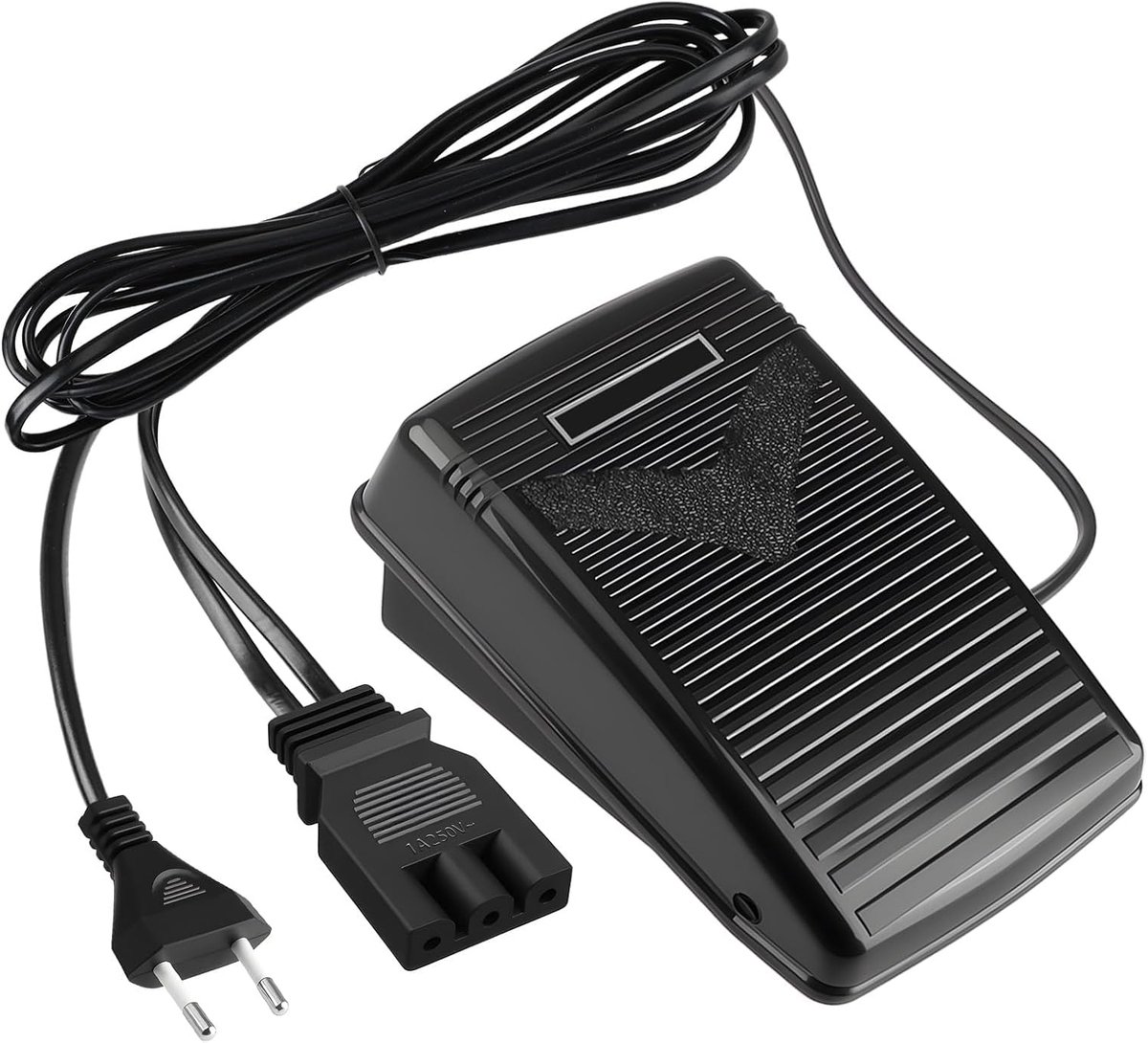 Electric Foot Pedal for Sewing Machines, with EU Plug, Progressive Speed Control, 220 V, Multifunctional Foot Pedal - ShopVlot