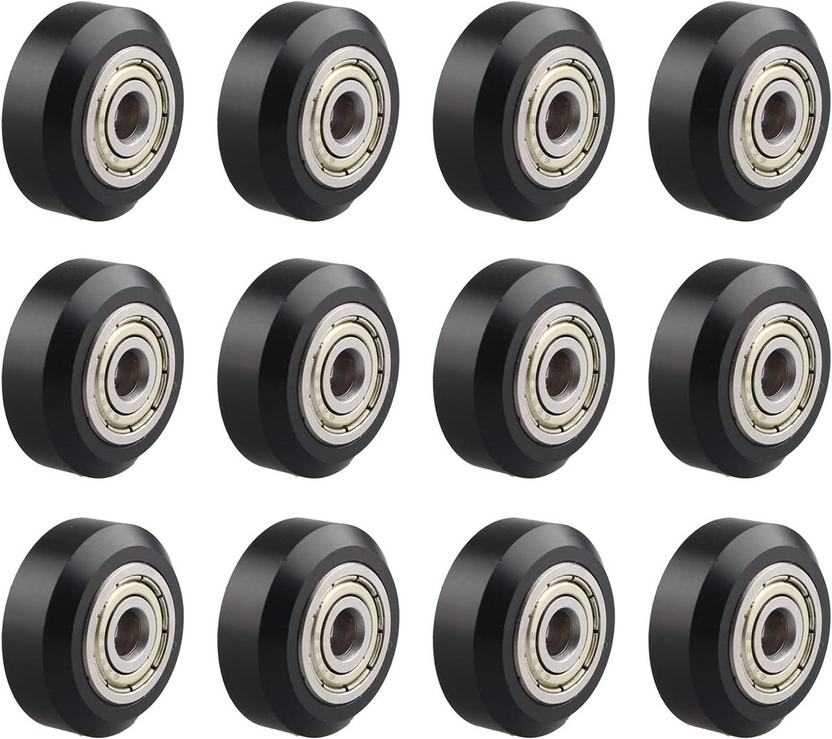 3D printer POM wielen 12 stuks - plastic riem pulley - 625zz lineaire lagers - geschikt voor CR10 / Ender 3 - ShopVlot