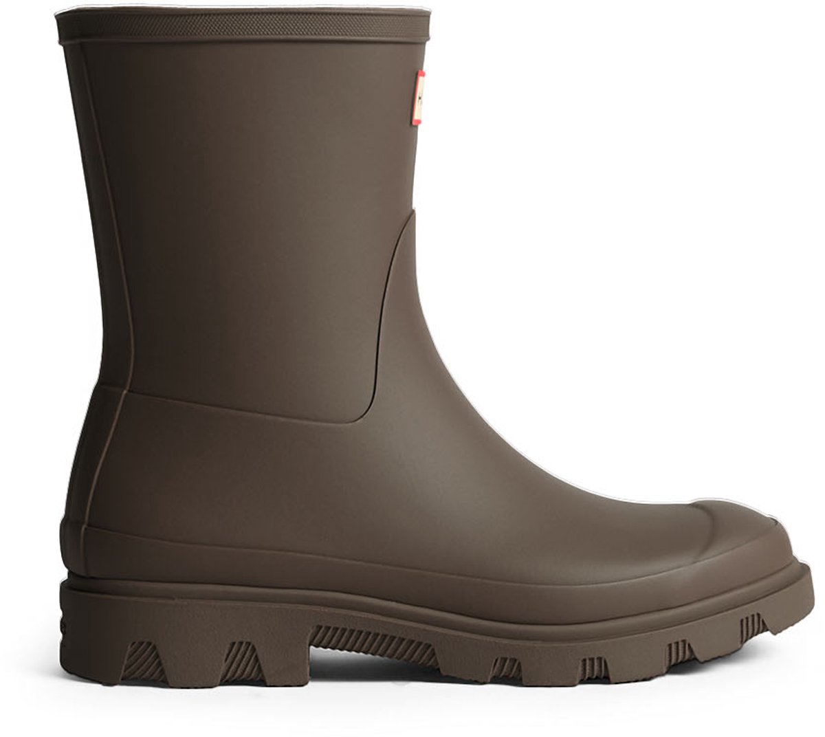 Hunter - Downpour Short - Unisex - Regenlaarzen Waterdicht - Bruin