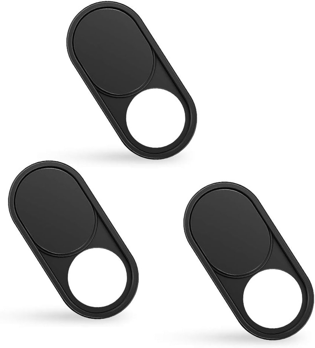 Imluckies Webcam afdekking | Webcam Cover Slider voor MacBook Pro, MacBook Air, laptop, iMac, iPad, PC, iPhone, camera afdekking | Web Camera Cover • Bescherming tegen hackers [3 stuks]