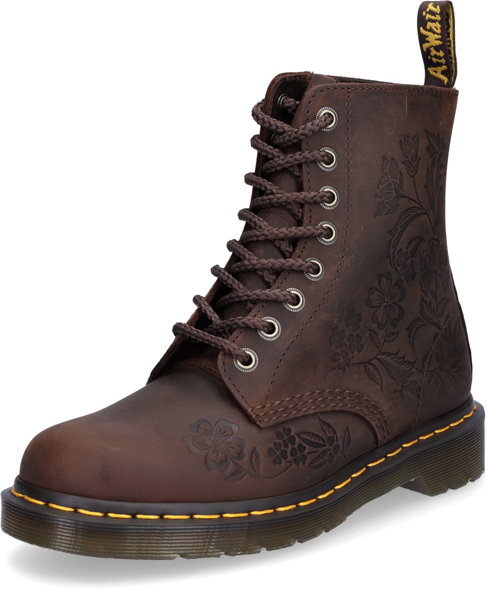 Dr. Martens dameslaarzen met veters Bruin