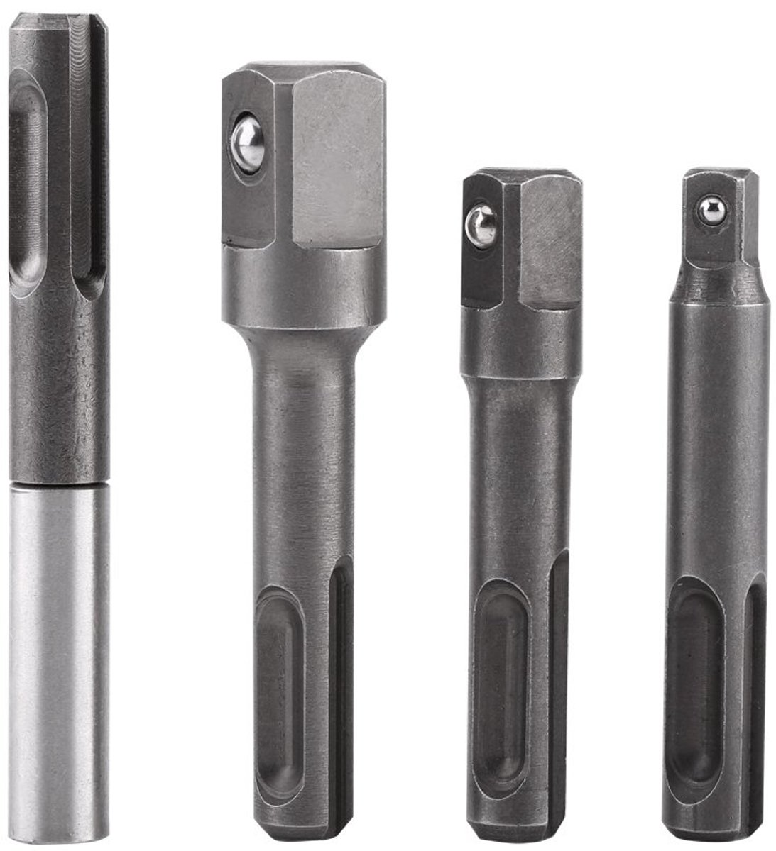 SDS Hex Boorbits 1/4'' 3/8'' 1/2'' - Universele vierkante boorbits - Met hex shank adapter - Voor veelzijdig gebruik - ShopVlot