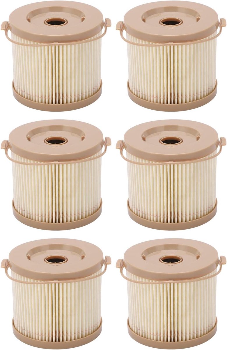 Brandstoffilter Waterafscheider - 6 stuks Water- en Oliefilter Kit - Vermindert weerstand en slijtage - ShopVlot