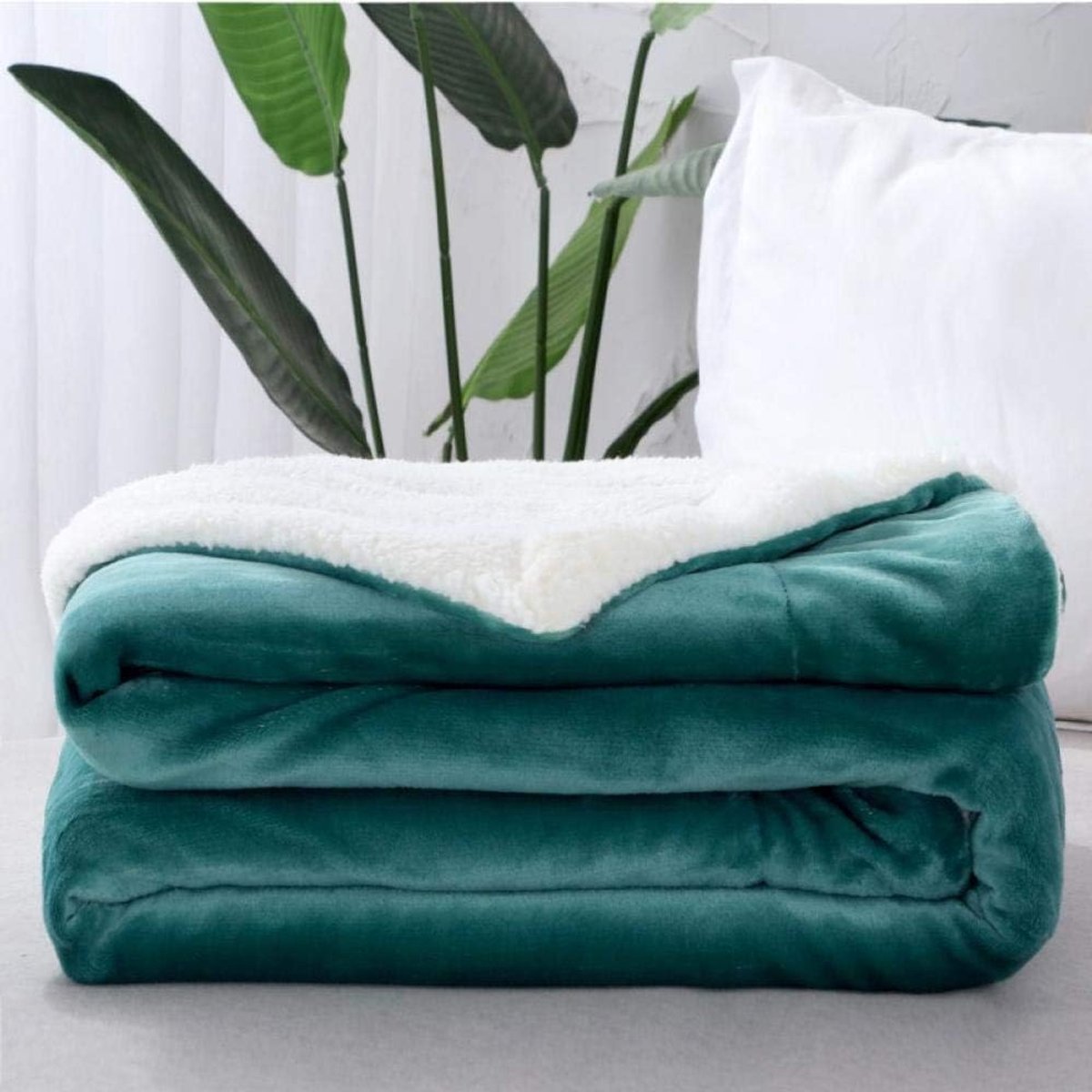 Graden van comfort gewogen deken queen size voor volwassenen - gelijkmatige gewichtsverdeling met premium glaskralen | Warme zware deken voor gebruik door één persoon -11_200 * 230 cm