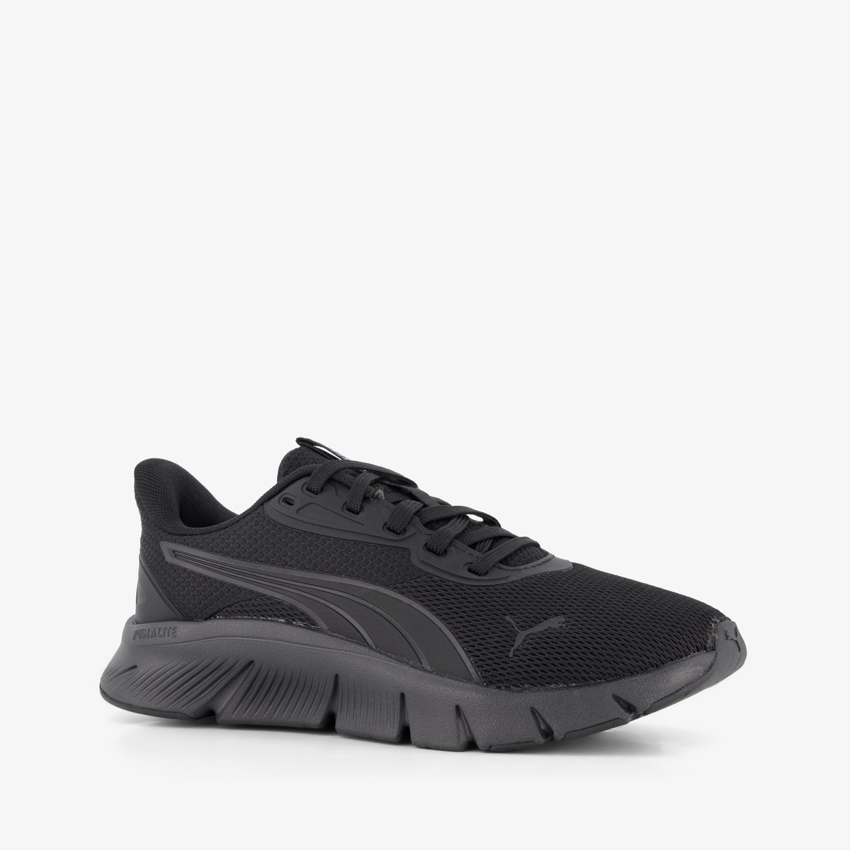 Puma FlexFocus Lite Modern JR kinder sneakers – Uitneembare zool Zwart