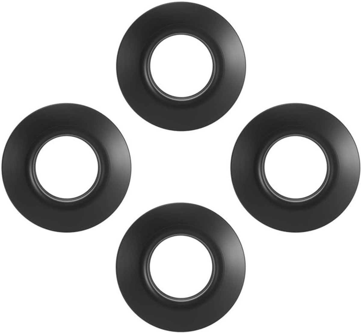 4 Stuks PVC Drip Ringen voor Kayak en Canoe - Ideaal voor Peddel Accessoires, Waterdicht en Duurzaam