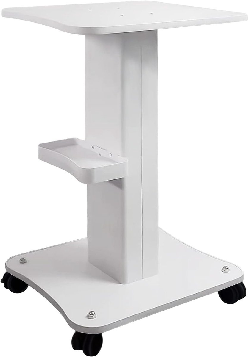 Draagbare Schoonheidssalon Trolley met Opbergcompartiment en Universele Wielen voor Kappers en Schoonheidsspecialisten