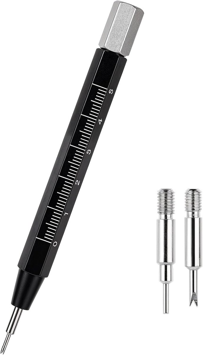 Professionele Gereedschapsset voor Horlogebanden: Verwijderingstools, Rvs Veerpen en Meetlat voor Horloge Reparatie en Aanpassing