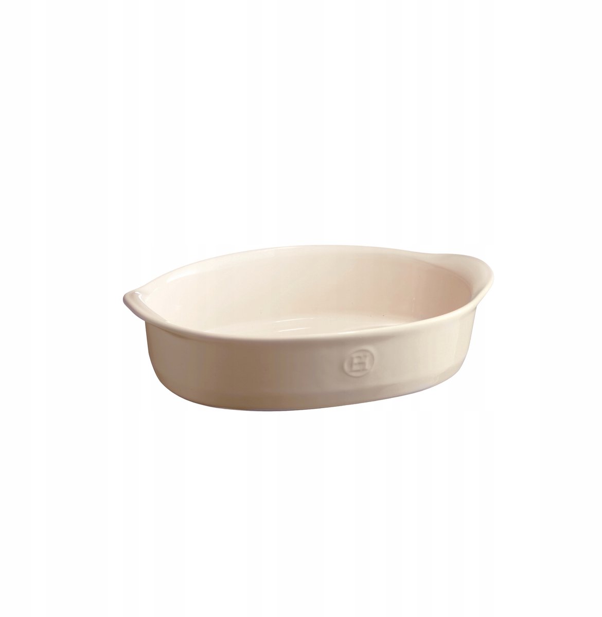 Emile Henry Ovale Ovenschaal 1.3L - Crème Keramiek