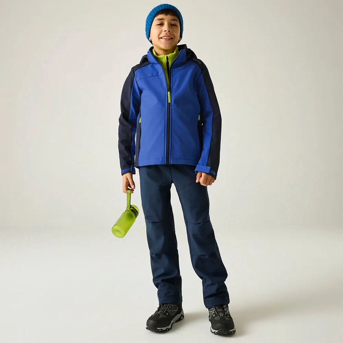 Regatta Haydenbury Softshelljack 13 Years Kinderen Marineblauw