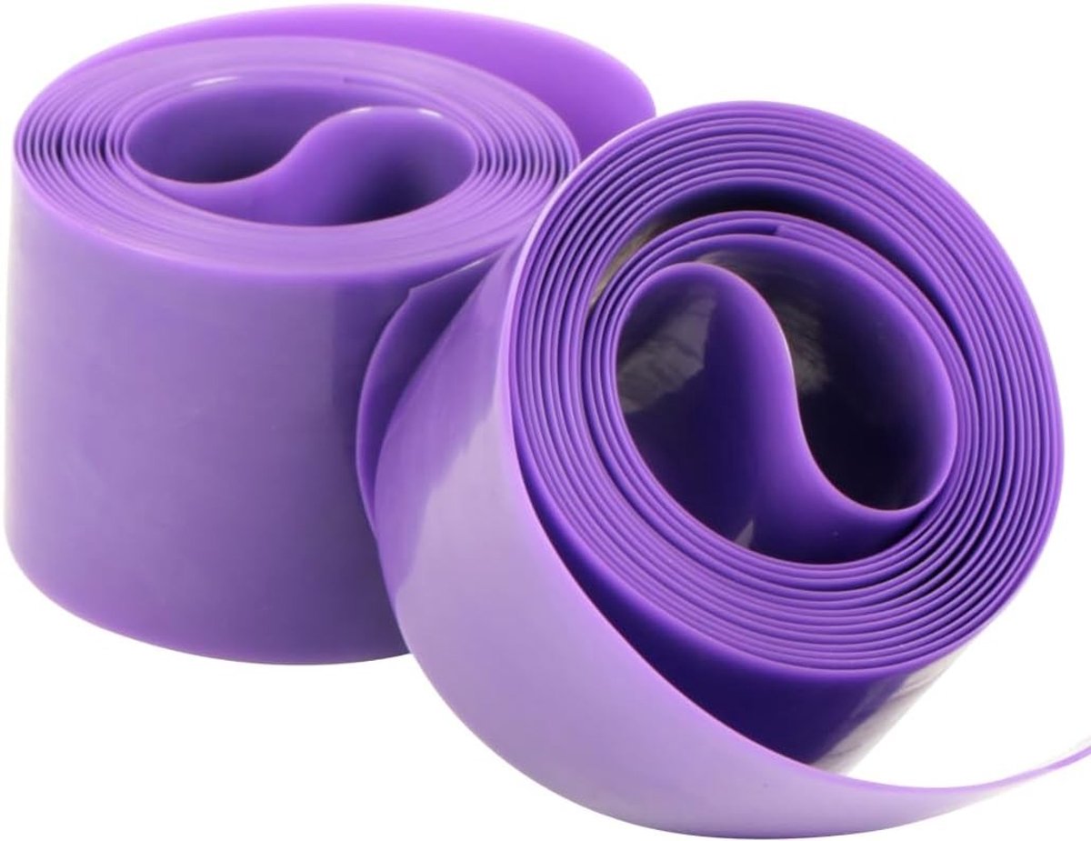 Bandenhoes - Paars - 5 x 8 x 8 cm - Duurzame lekbescherming voor fiets- en MTB-banden