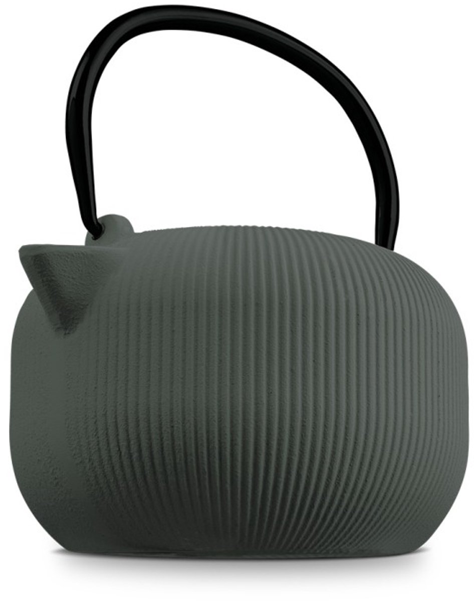 Gietijzeren theepot 1 l uit de Matte Green-collectie