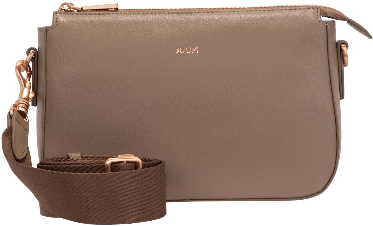 JOOP! schoudertas avondtas Sofisticato 1.0 Jasmina Shoulderbag Tuffet Taupe