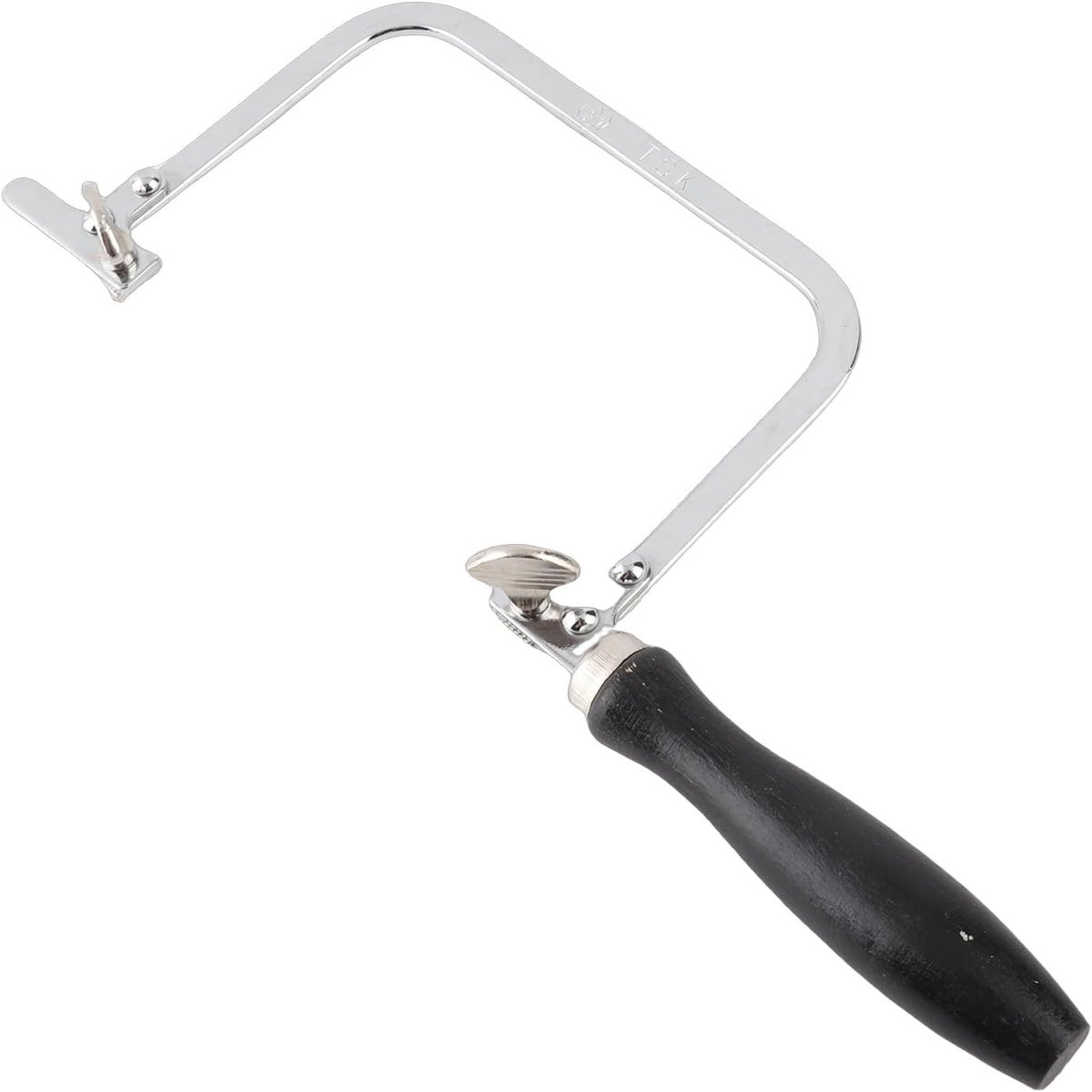 Ergonomische boogzaag voor sieradenbewerking met 12 verwisselbare bladen, ideaal voor handwerk en creatief knutselen