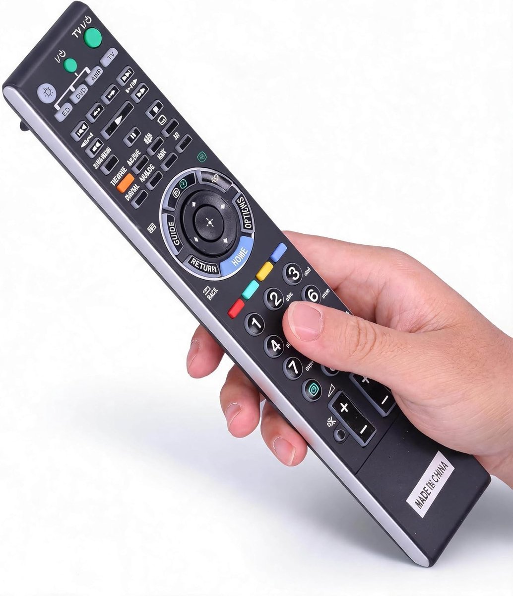 Vervangende Afstandsbediening voor LCD LED Televisies - Compatibel met KDL-40XBR, Eenvoudig in Gebruik en Betrouwbaar