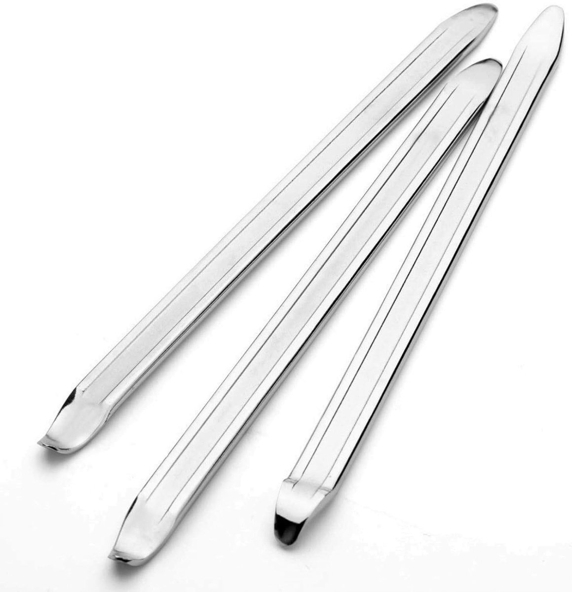 3 Stuks Motorfiets Montage Hefboomset, 30cm Bandenmontage Levers van Manganese Staal, Bandenverwijdering en Montage Gereedschap voor Motor en Fiets