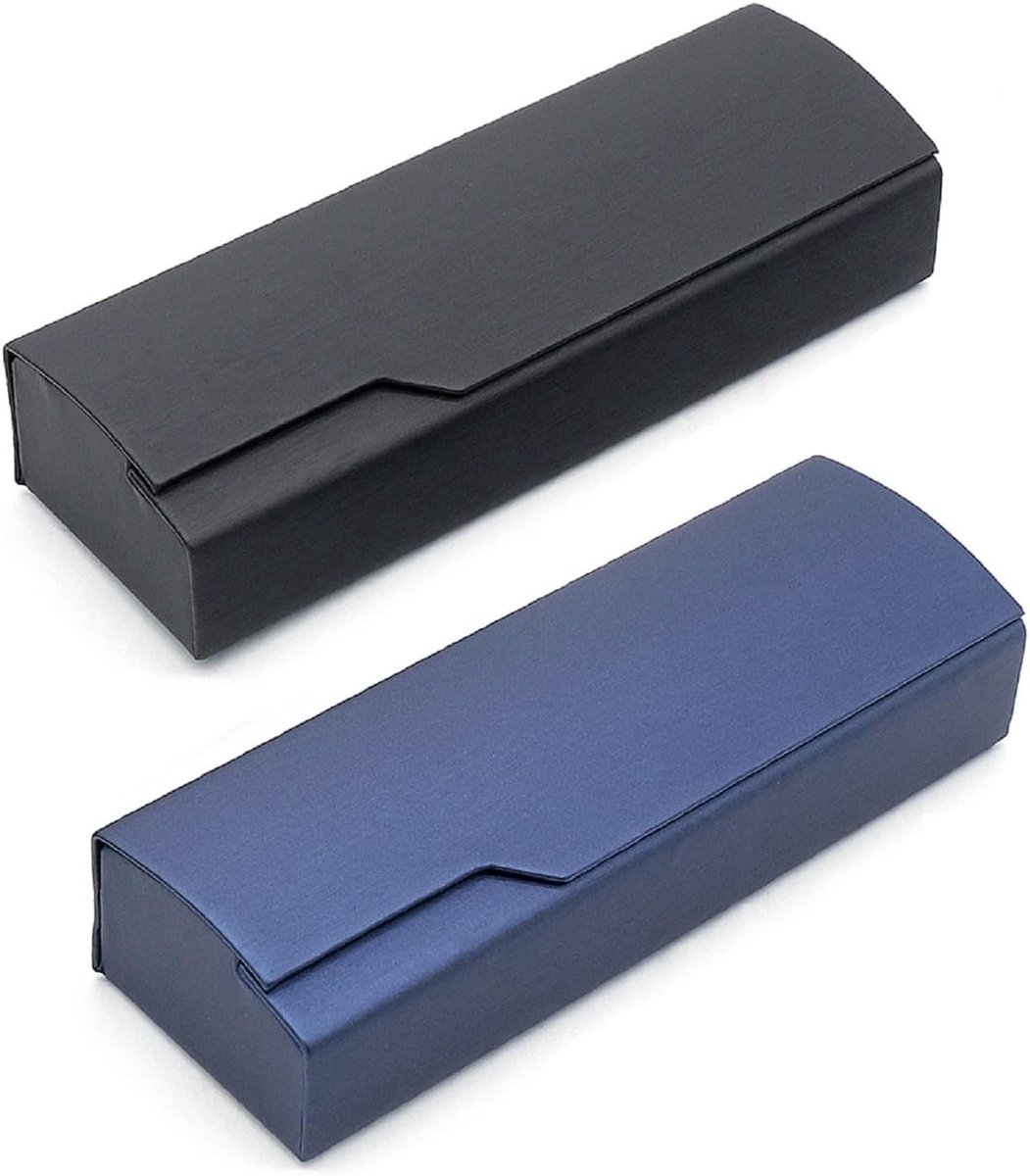 Duurzame en Lichtgewicht Brilhoes voor Mannen en Vrouwen, Hard Shell Bescherming voor Je Bril, Blauw, One Size, Ideaal voor Reis en Opberging