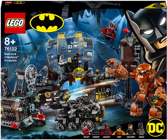 LEGO Marvel Super Heroes Batcave Clayface Invasion 76122