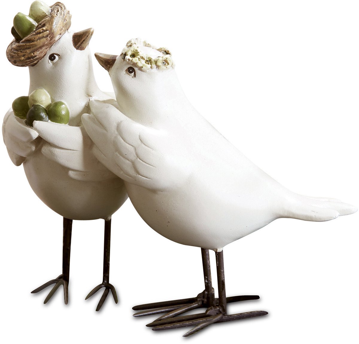 LOBERON Vogelpaar Orne wit