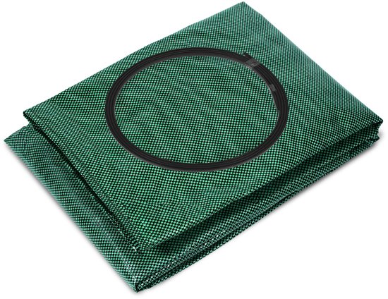 Tuinafvalzakken Bladzakken - 4 Stuks - 272 L - 150 g/m² Polypropyleen Weefsel - met Handvaten - Waterdicht Opvouwbaar - voor Tuinafval Bladeren Groensnijden - NAIZY — afbeelding 4