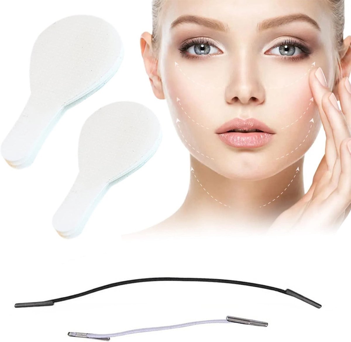 Instant Invisible Face Lift Tape - 60 Stuks - Anti-aging Make-up Tool voor een Jeugdige Uiterlijk en Strakkere Huid