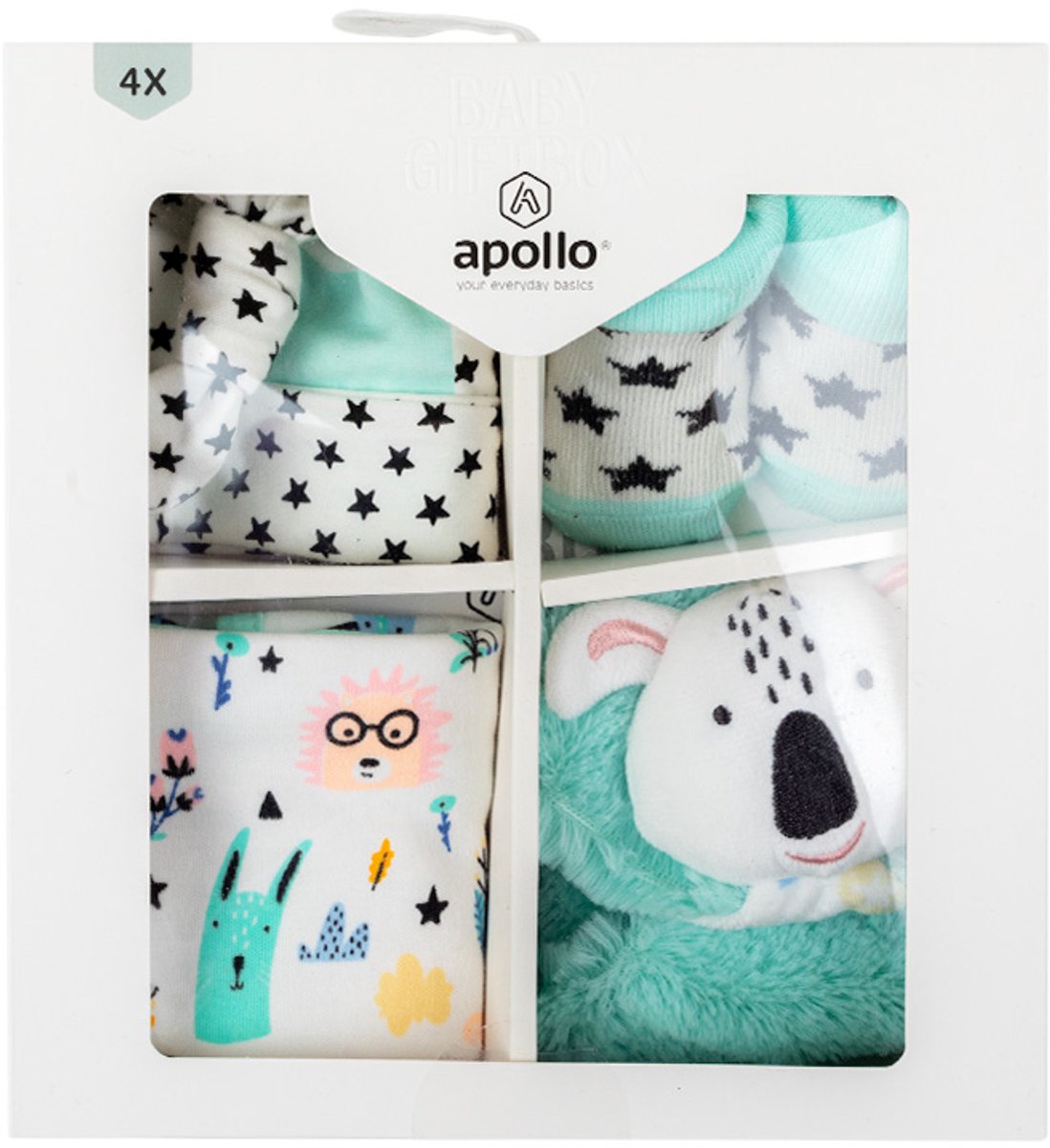 Baby giftbox Forest | 4 delig