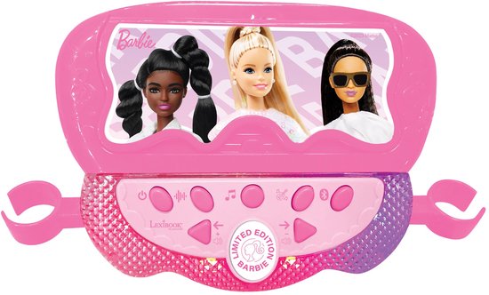 Barbie Verstelbare Standaard met 2 Microfoons met Stemeffecten, Verlichting, Luidspreker, Bluetooth — cadeau in Spellen & Speelgoed - foto 6