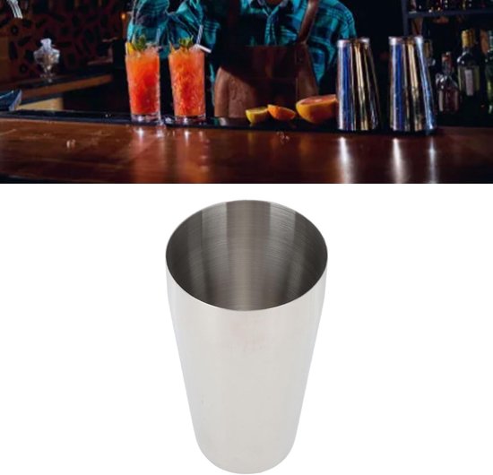 Milkshake-mengbeker 750 ml - roestvrijstaal - gemakkelijk schoon te maken - ideaal voor milkshakes en ijs - m-winkel — afbeelding 5