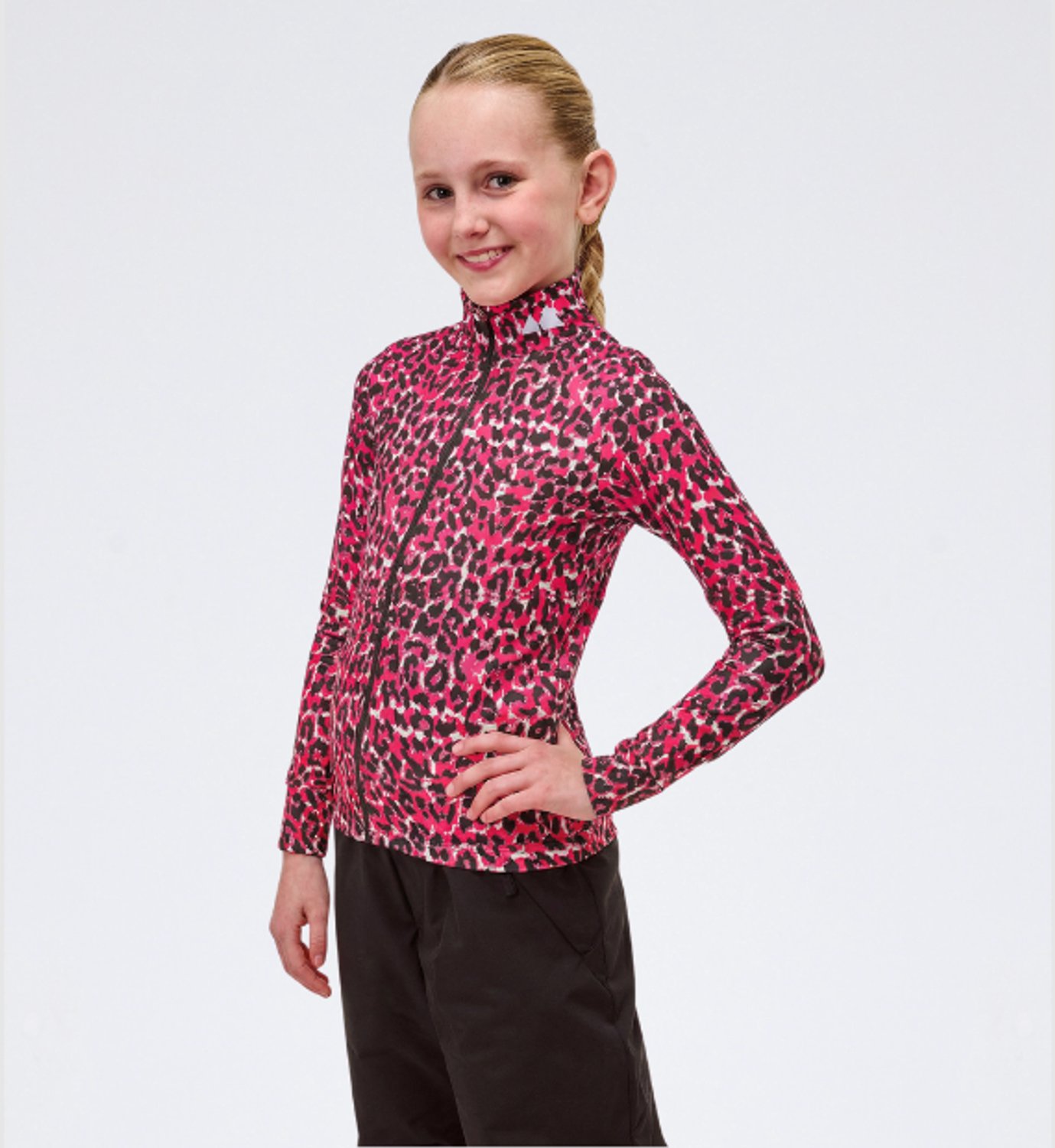 Mountain Hero Rugbeschermer Wintersport Kids - Uitwisselbare Beschermingspad - Pink Panther - Maat 116