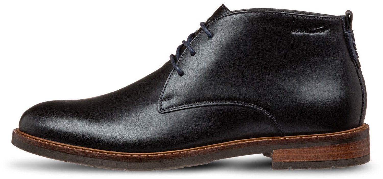 VANLIER - Heren Schoenen Boston - Blauw - Maat 45