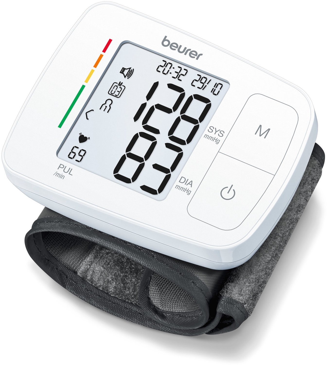 Bol.com Beurer BC 21 Bloeddrukmeter Pols - Hartslagmeter met Spraakfunctie (5 talen) - Herkent Hartritmestoornis - Voor 2 gebrui... aanbieding