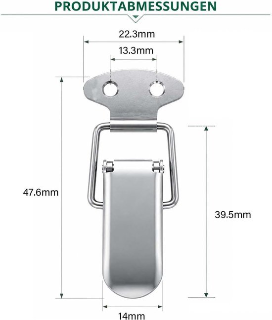 47.6 mm, set van 4 — afbeelding 2