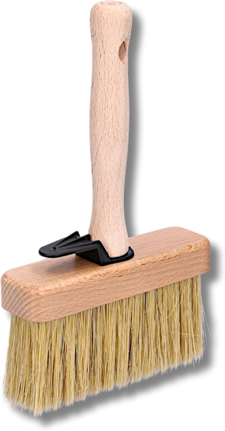 Oppervlakteborstel 140 mm - Behangerkwast met natuurharen - Ergonomisch handvat - ServiceTopper
