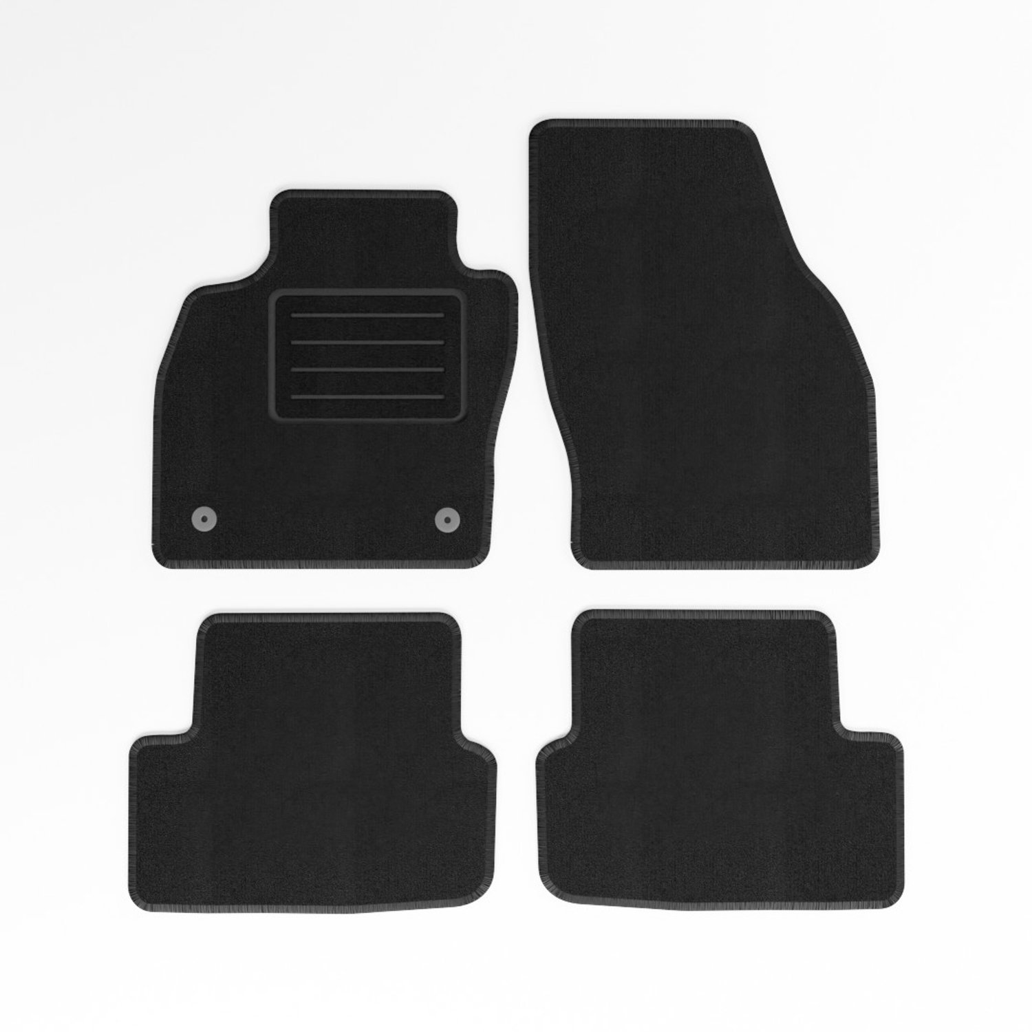 Mats4all | Naaldvilt automatten passend voor Seat Arona 2017-> | Antislip | Met versterking | 4-delig | Automatten | Mattenset
