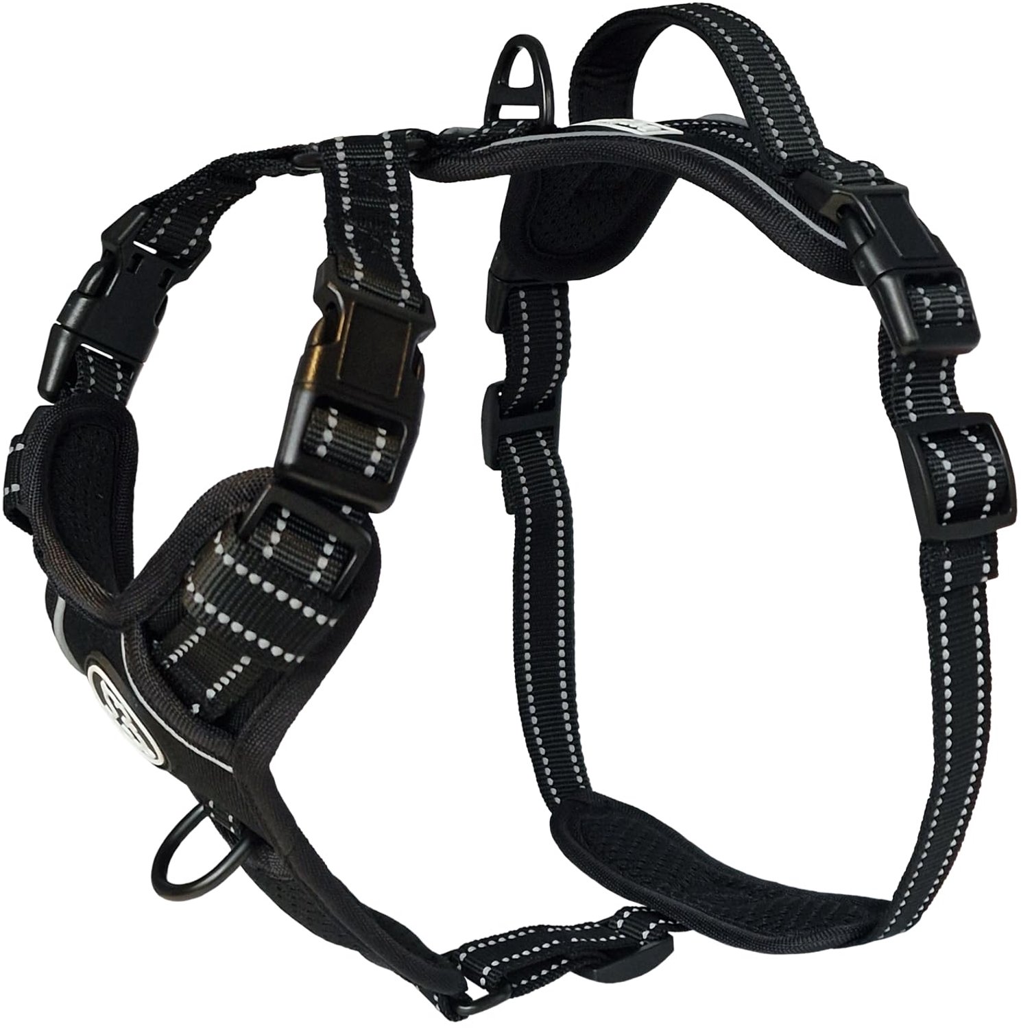Harnas voor Honden, Zwart, M