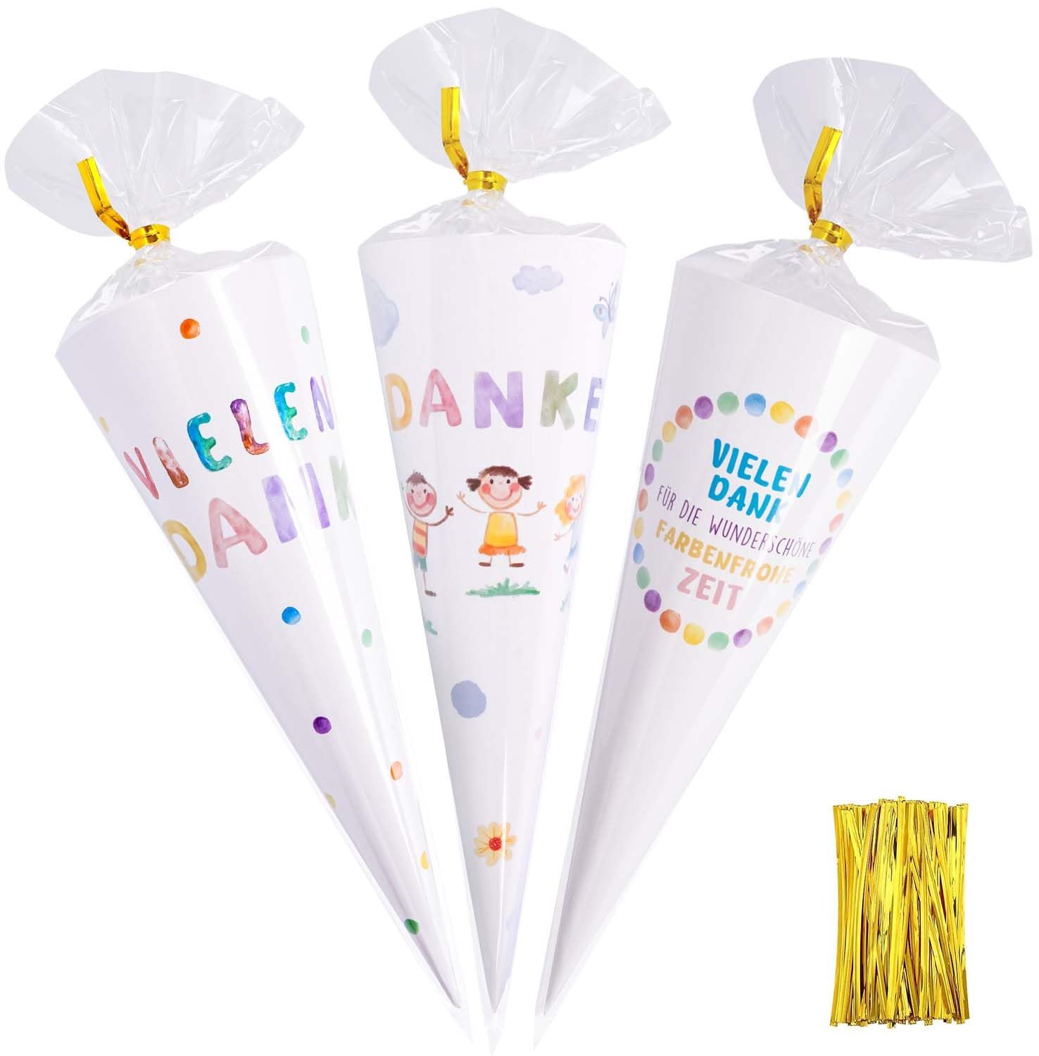 Set van 12 Suikerzakjes voor Leraars als Afscheidsgeschenk