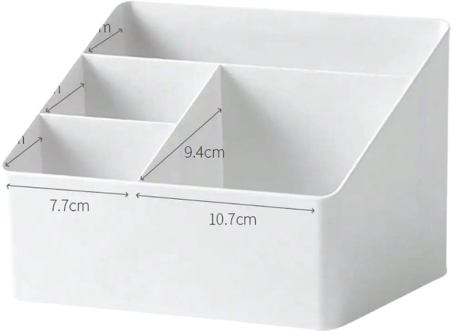 Happiq Opbergdoos - Voor Kantoor of Woonkamer - Multifunctioneel - Plastic Wit