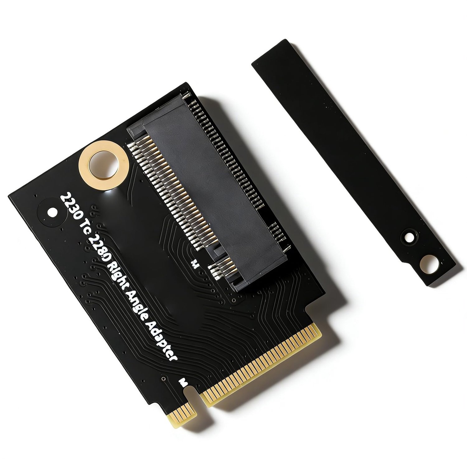 Uitbreidingskaart voor ROG Ally - PCI Express 4.0 x4-adapter - 2280 M.2 SSD - Stabiele prestaties - Betrouwbare gegevensoverdracht - Stijlvol zwart ontwerp