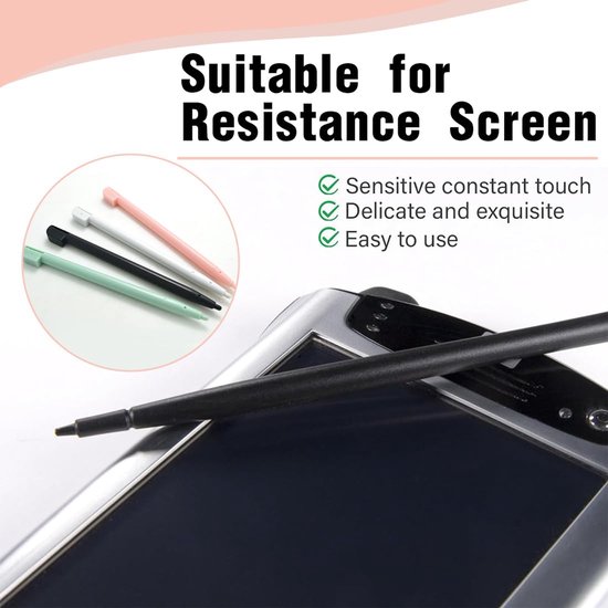 Set van 8 Stylus Pennen voor Touchscreens — afbeelding 3