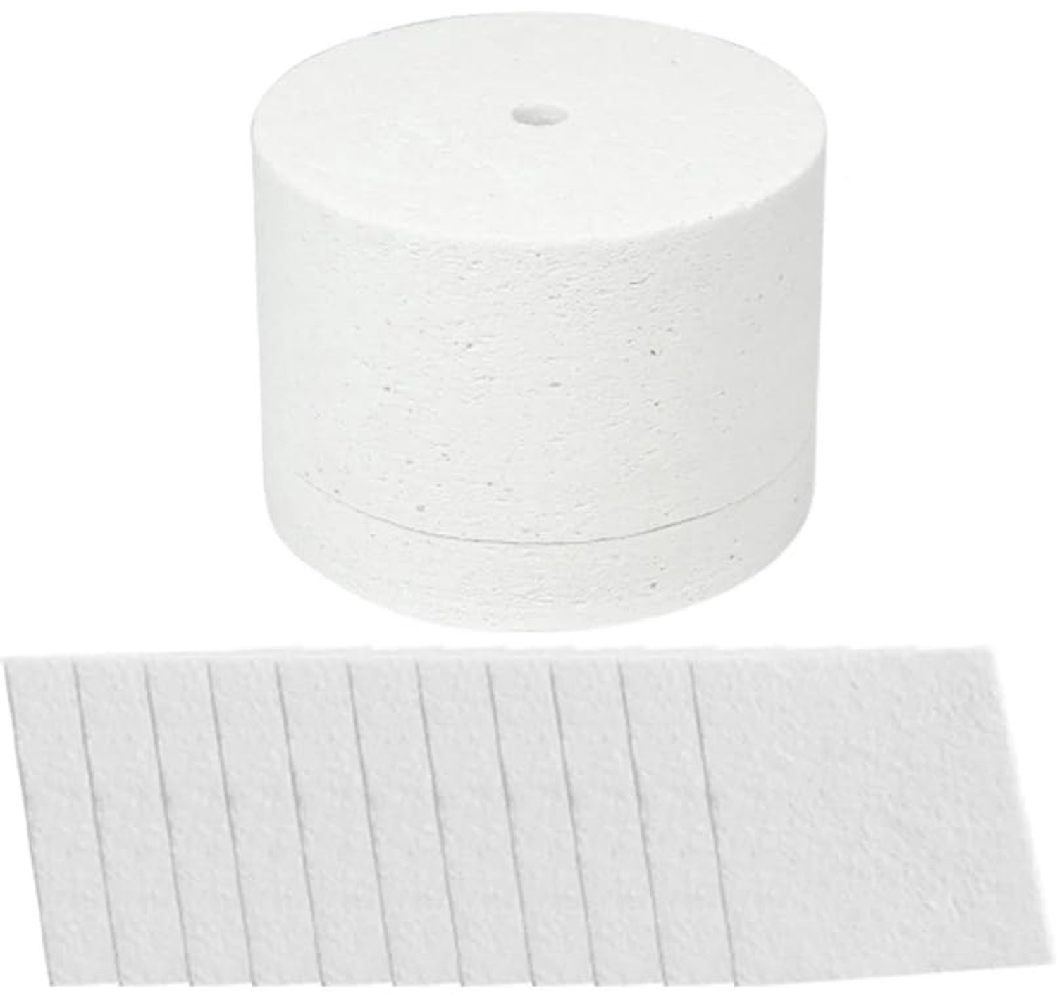 Glasfusie Professionele Magnetronoven - Keramische Vezel - Afmetingen 12 x 8,3 cm - Inhoud 1 Oven - 10 Papier - Geschikt voor Hoge Temperatuur - Glasoven