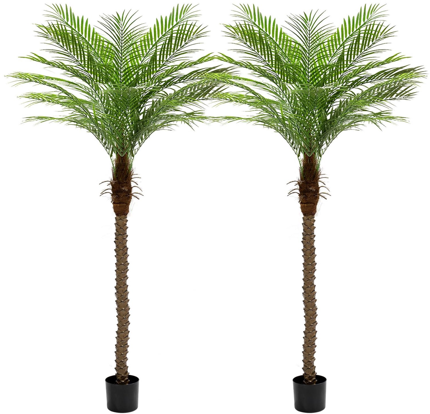 Kunstmatige Phoenix Palmboom Set van 2 voor Buiten en Binnen