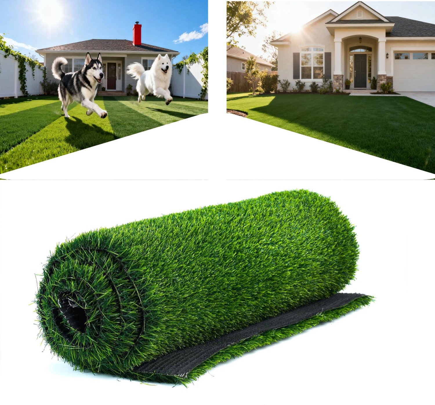 Kunstgras Tapijt, 20 mm Poolhoogte, 1 m x 4 m